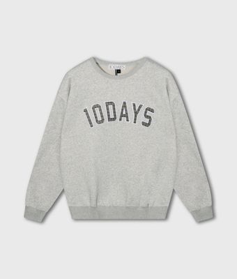 10DAYS sweater 20-816-6204 light grey melee