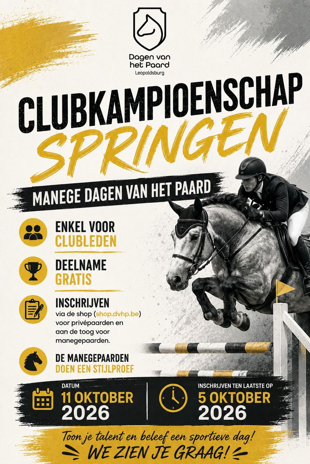 Clubkampioenschap Springen 2026