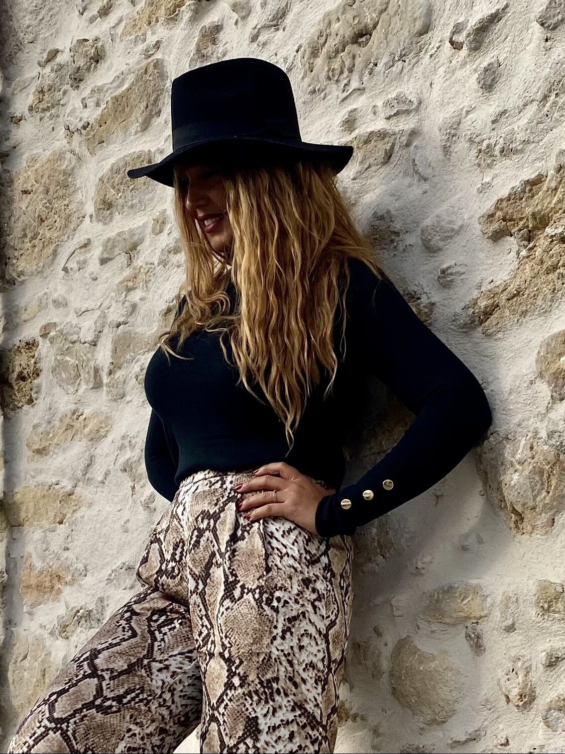 pull colle rouler 2 coloris