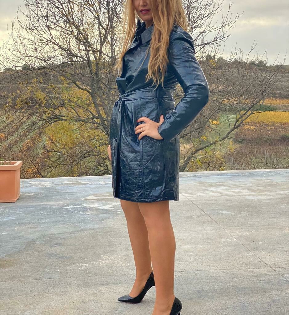 ciré bleu