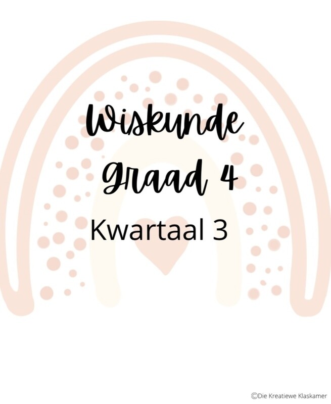 Wiskunde Graad 4 Kwartaal 3 Werkboek