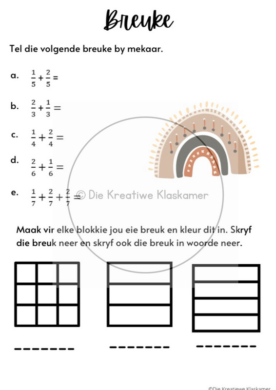 Wiskunde Graad 5 Kwartaal 3 Werkboek
