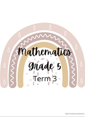 Math Grade 5 Term 3 Workbook