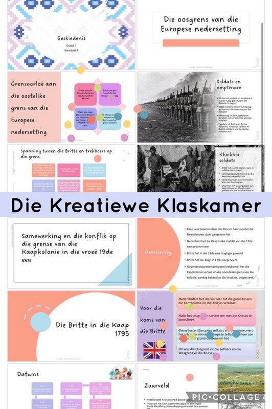 Geskiedenis Graad 7 Kwartaal 4 PowerPoint
