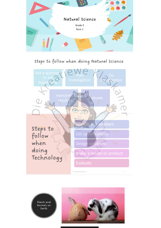 Natural Science Grade 5 Term 1 PowerPoint