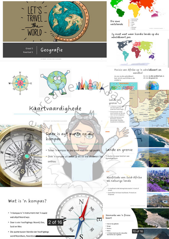 Geografie Graad 5 Kwartaal 1 PowerPoint