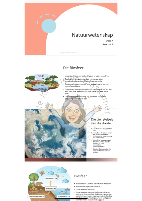 Natuurwetenskap Graad 7 Kwartaal 1 PowerPoint