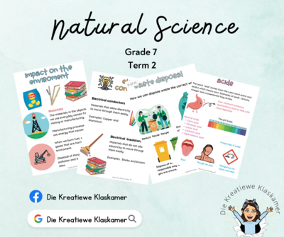 Natural Science Grade 7 Term 2 Posters