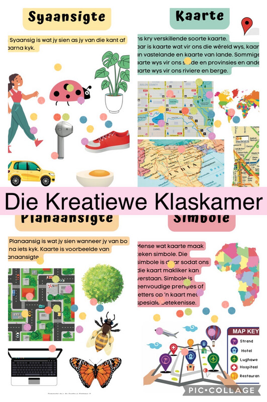 Geografie Graad 4 Kwartaal 2 Plakkate