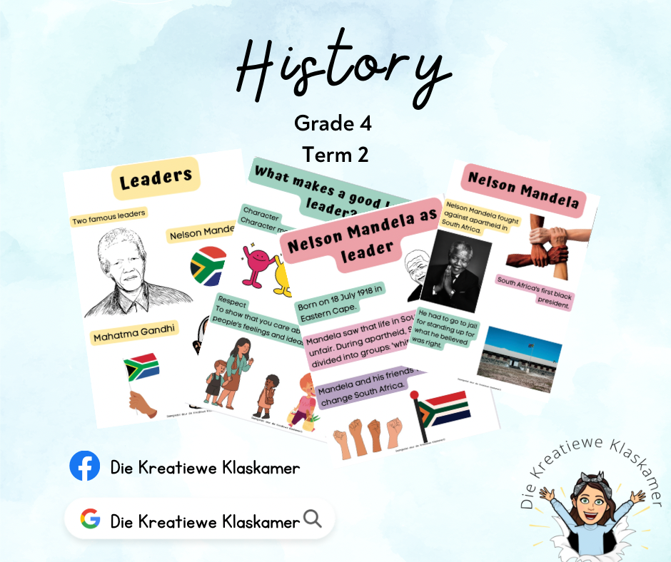 History Grade 4 Term 2 Posters