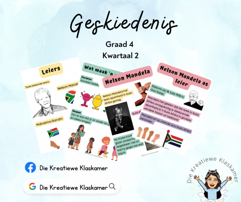 Geskiedenis Graad 4 Kwartaal 2 Plakkate