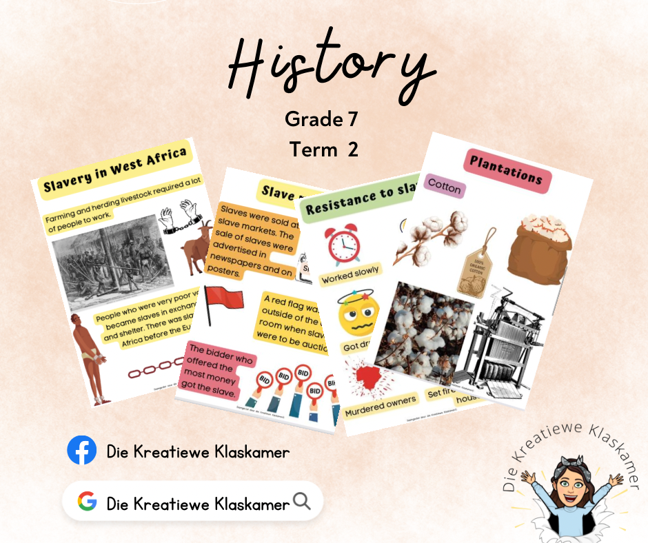 History Grade 7 Term 2 Posters