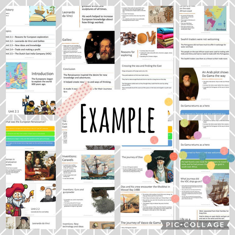 History Grade 6 Term 2 PowerPoint