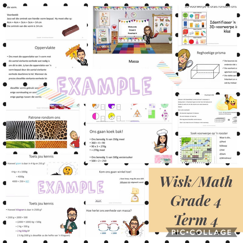 Math Grade 4 Term 3 PowerPoint