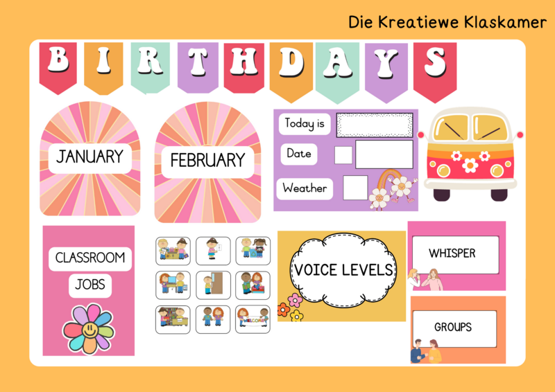 Foundation Phase - Groovy Classroom Theme
