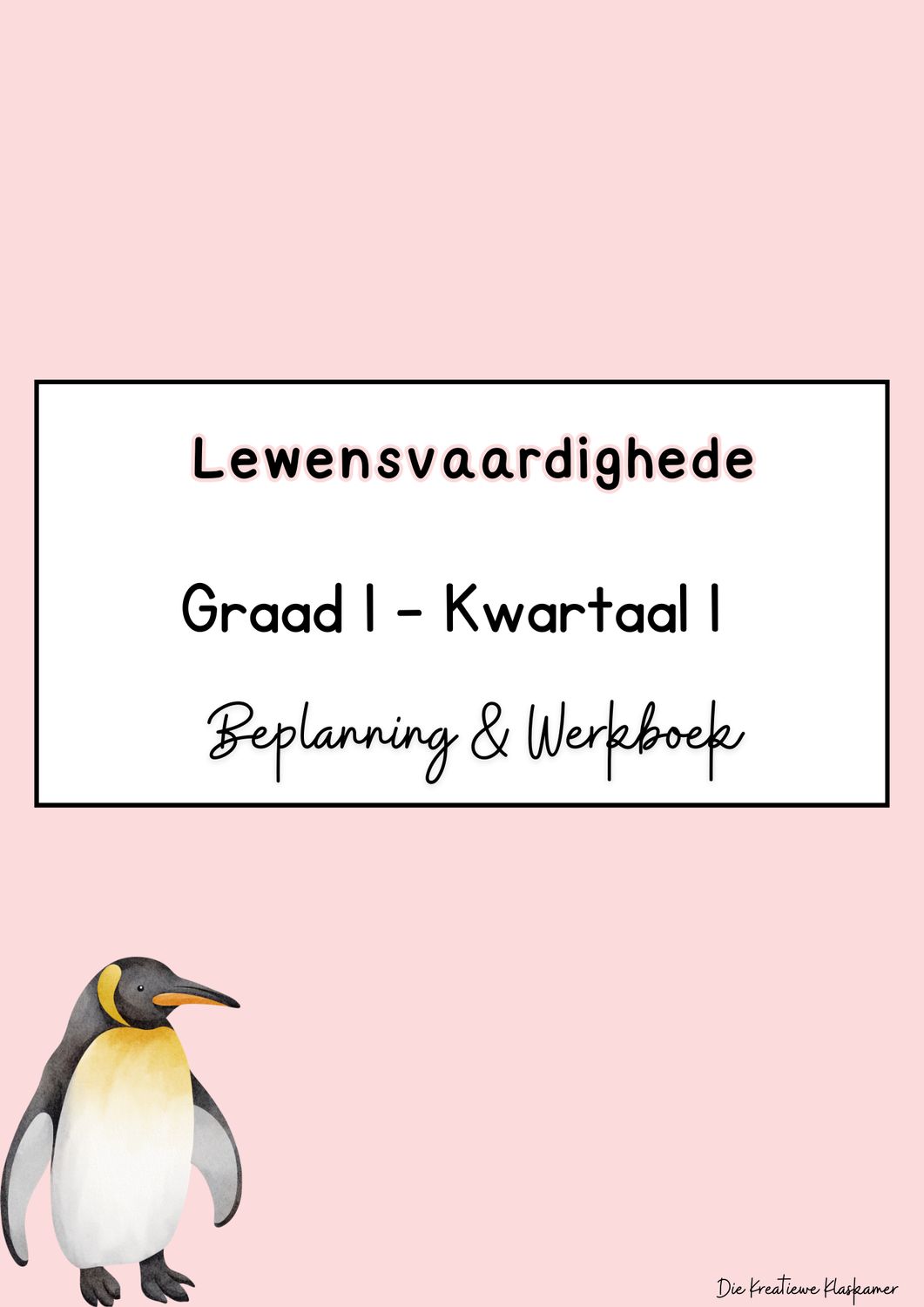 Lewensvaardighede Graad 1 Kwartaal 1 - Beplanning &amp; Werkboek (2025)