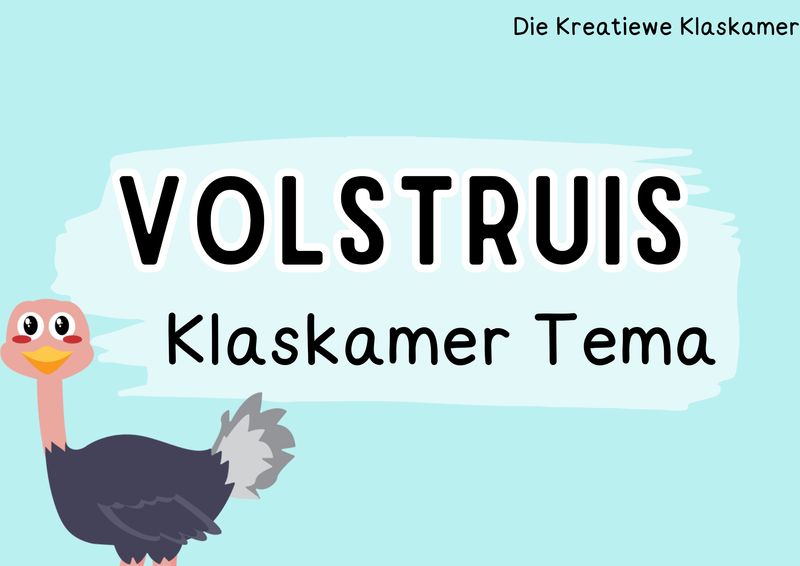 Volstruis Klaskamer Tema (Grondslagfase) PDF