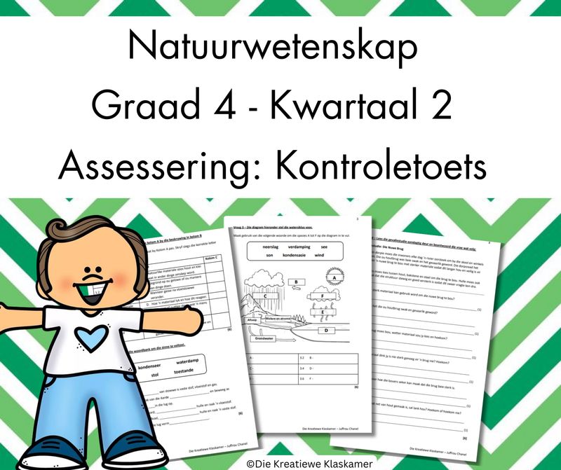 (2025) Natuurwetenskap Graad 4 Kwartaal 2 - Kontroletoets