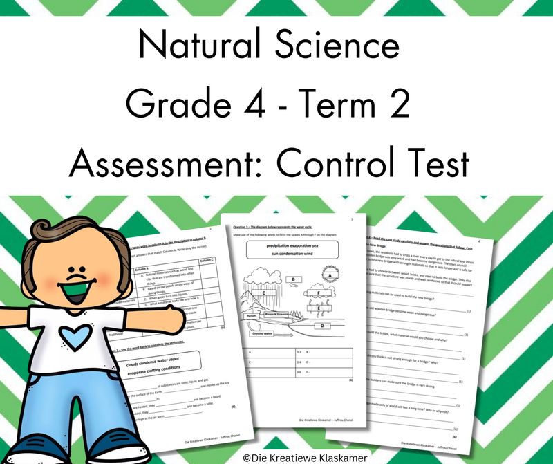(2025) Natural Science Grade 4 Term 2 - Control Test