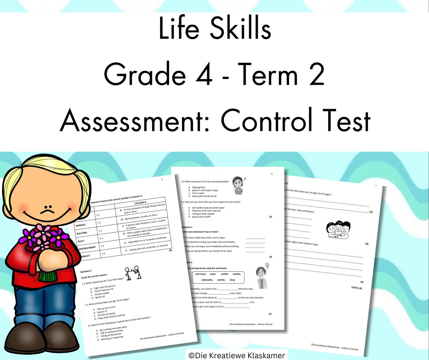 (2025) Life Skills Grade 4 Term 2 - Control Test