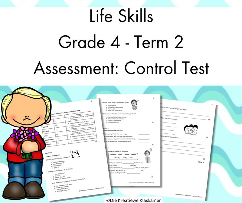 (2025) Life Skills Grade 4 Term 2 - Control Test