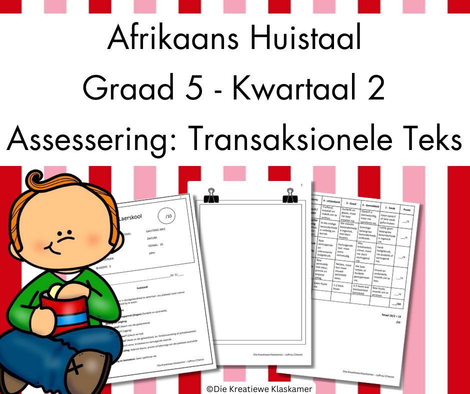 (2025) Afrikaans Huistaal Graad 5 Kwartaal 2 - Transaksionele Teks