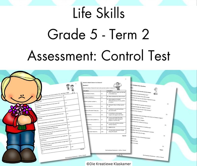 (2025) Life Skills Grade 5 Tern 2 - Control Test