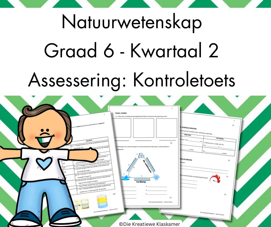 (2025) Natuurwetenskap Graad 6 Kwartaal 2 - Kontroletoets
