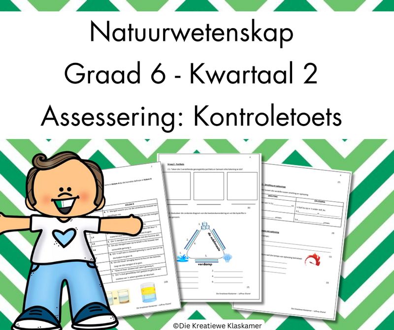 (2025) Natuurwetenskap Graad 6 Kwartaal 2 - Kontroletoets