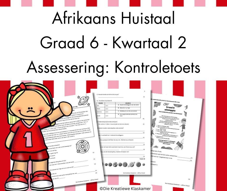 (2025) Afrikaans Huistaal Graad 6 Kwartaal 2 - Kontroletoets