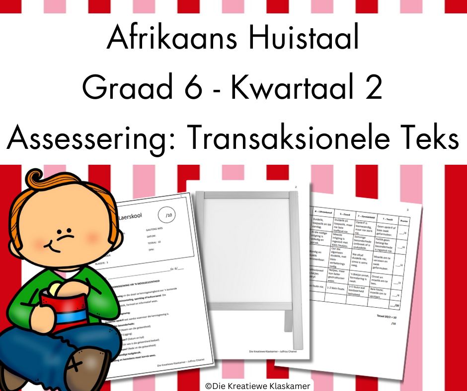 (2025) Afrikaans Huistaal Graad 6 Kwartaal 2 - Transaksionele Teks
