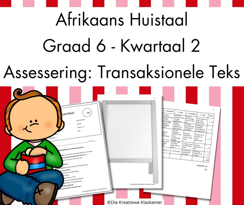 (2025) Afrikaans Huistaal Graad 6 Kwartaal 2 - Transaksionele Teks
