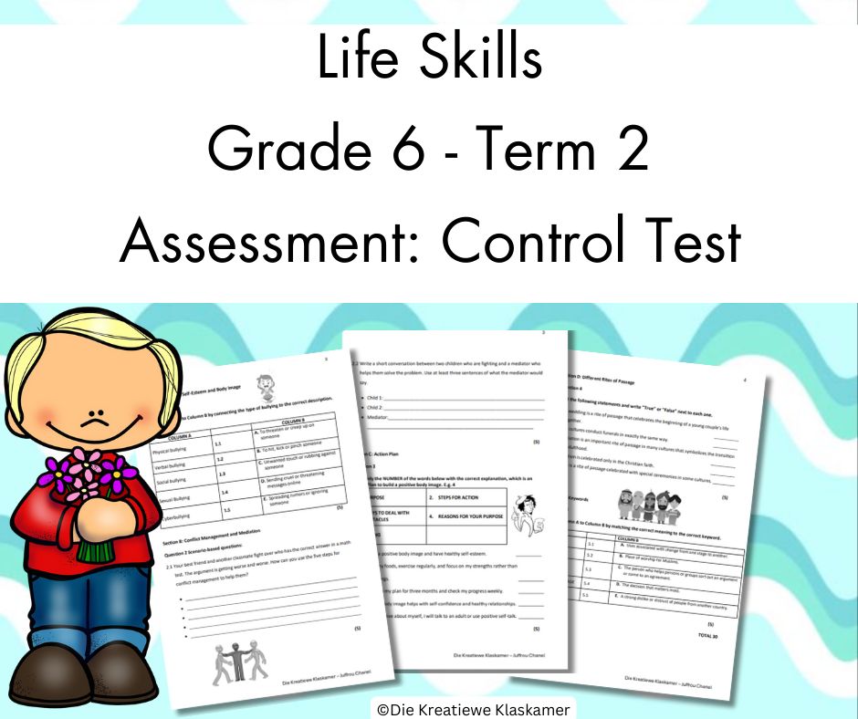 (2025) Life Skills Grade 6 Term 2 - Control Test