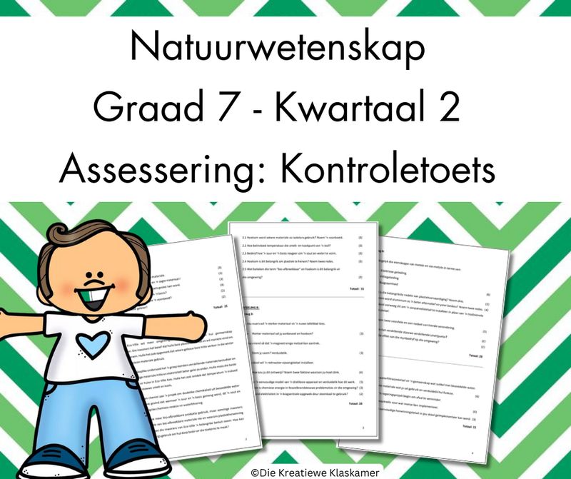 (2025) Natuurwetenskap Graad 7 Kwartaal 2 - Kontroletoets
