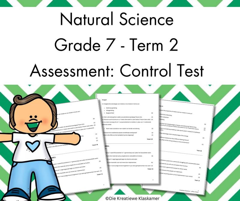 (2025) Natural Science Grade 7 Term 2 - Control Test