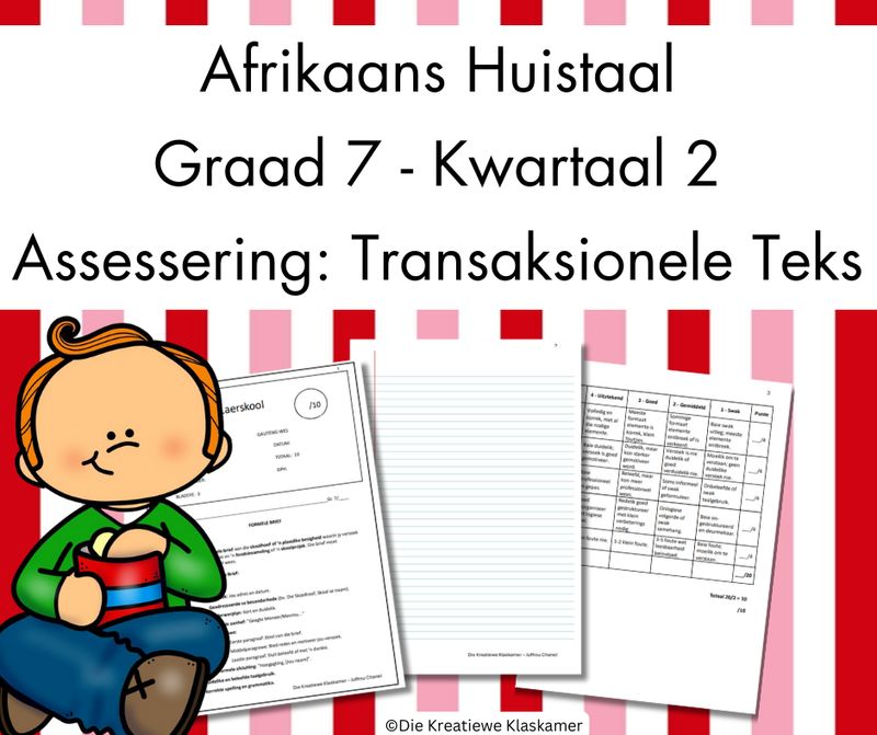 (2025) Afrikaans Huistaal Graad 7 Kwartaal 2 - Transaksionele Teks