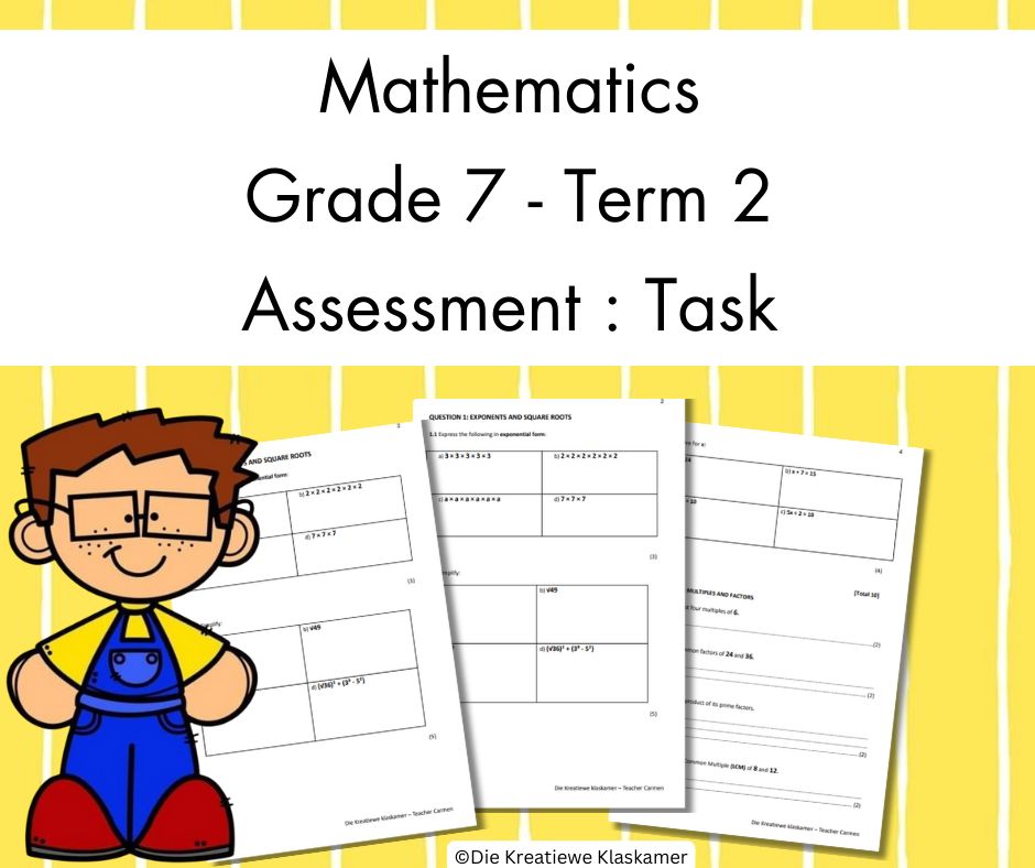 (2025) Mathematics Grade 7 Term 2 - Task