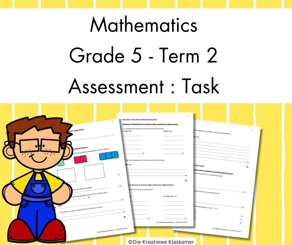 (2025) Mathematics Grade 5 Term 2 - Task