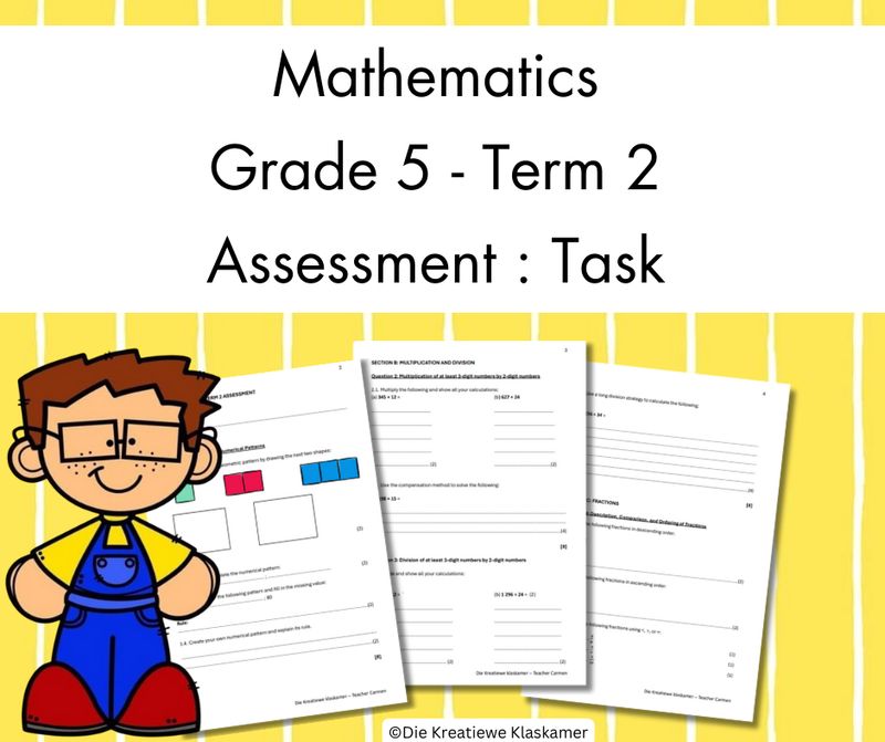 (2025) Mathematics Grade 5 Term 2 - Task