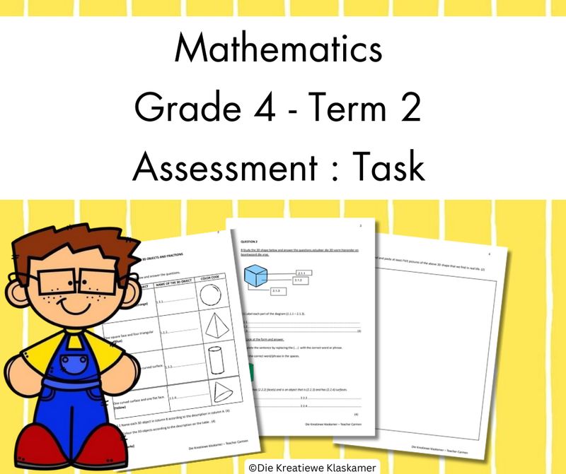 (2025) Mathematics Grade 4 Term 2 - Task