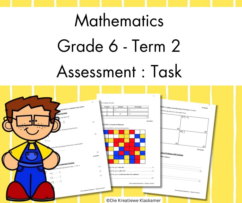 (2025) Mathematics Grade 6 Term 2 - Task