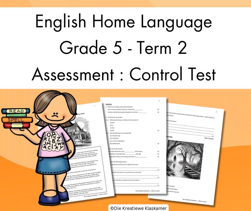 (2025) English Home Language Grade 5 Term 2 - Control Test