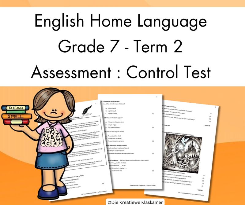 (2025) English Home Language Grade 7 Term 2 - Control Test