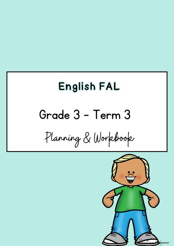 English First Additional Language Grade 3 Term 3 - Planning &amp; Workbook