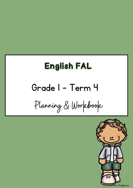 [2025] English First Additional Language Grade 1 Term 4 - Planning &amp; Workbook