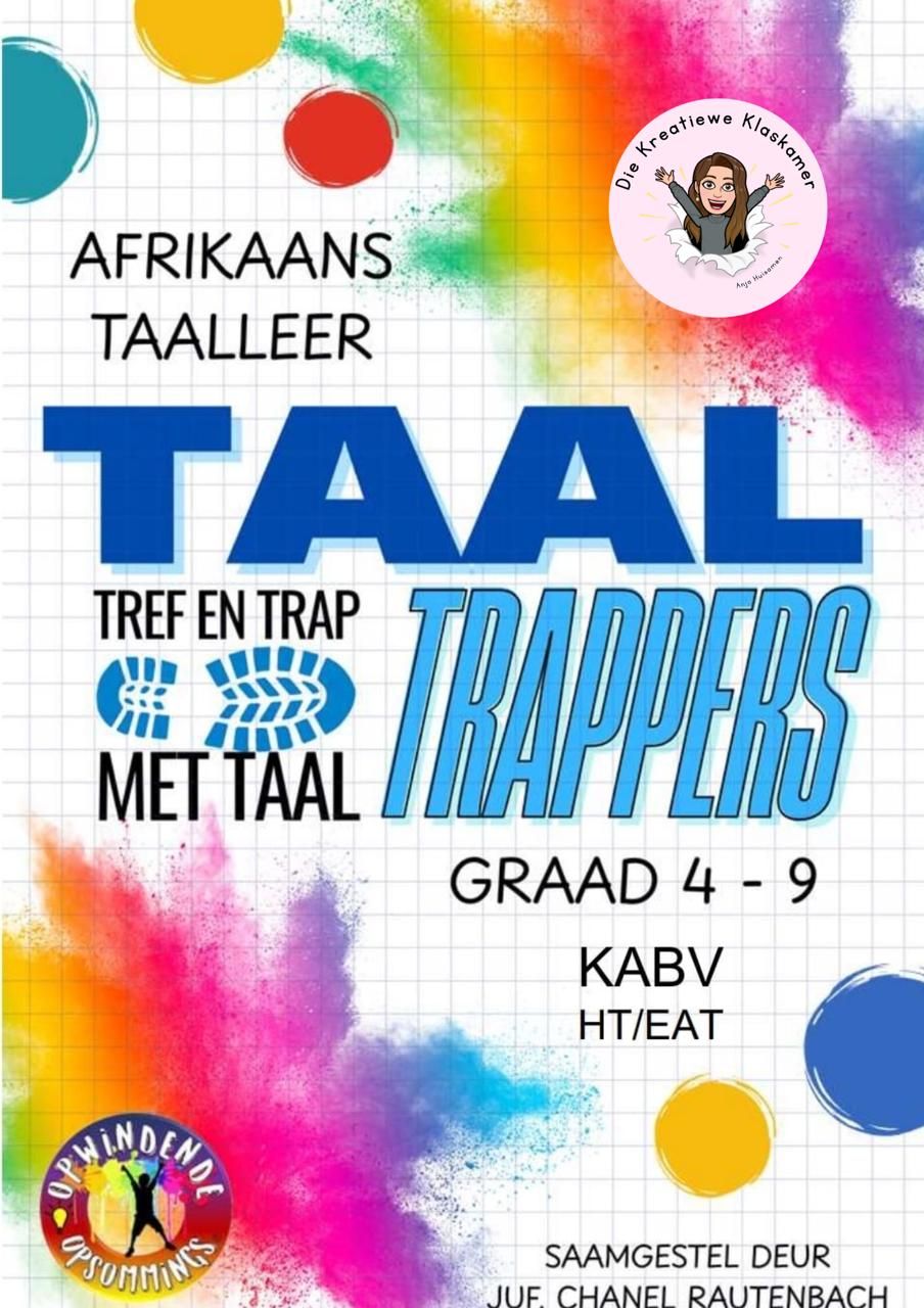 Afrikaans HT &amp; EAT  Taalleer - (Graad 4 - 9)
