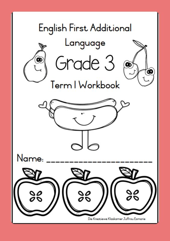 English First Additional Language Grade 3 Term 1 - Planning &amp; Workbook (2026)