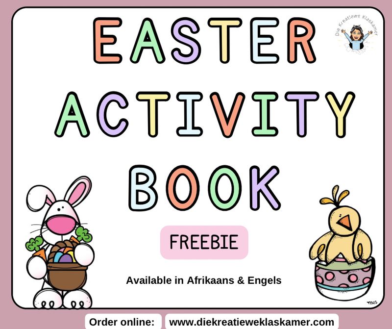 Easter Activity Book - English
