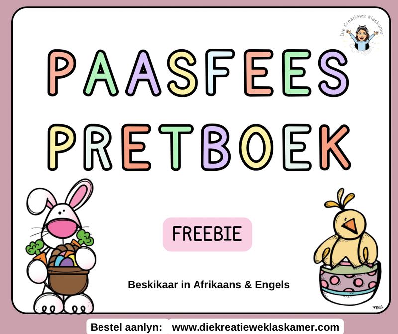 Paasfees Pretboek - Afrikaans