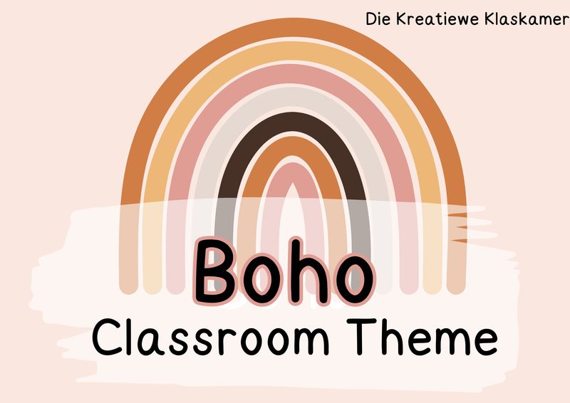 Foundation Phase - Boho Classroom Theme